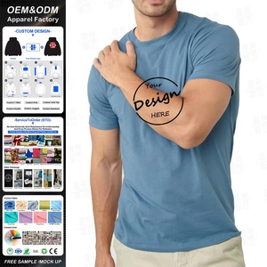 Customized High Quality 220GSM 100% Cotton Digital Print Short Sleeve Muscle Fit T-Shirt