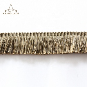Custom High Quality Factory Price Polyester Cut Ruche Fringes for Clothes Trim