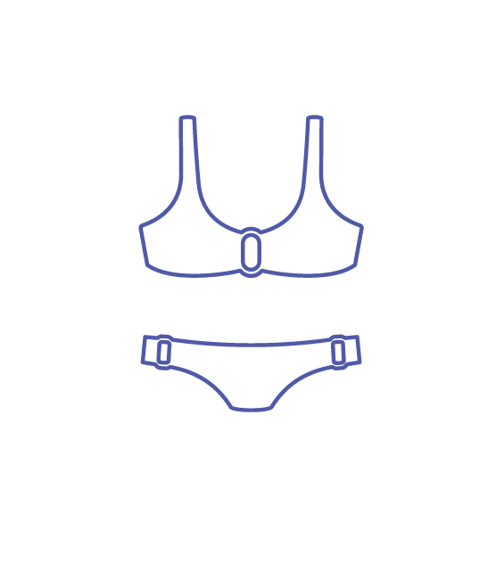 Custom swimwear cut and sew factory