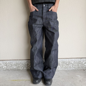 Custom Raw Dark Wash Selvedge Denim Jeans